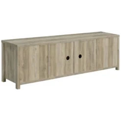 Madra Barn Door TV Stand For TVs Up To 85" - Coaster -Baxton Studio Shop GUEST b0d06a5a 0f19 4f35 897f da5ecb2cbe93