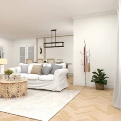 Eclectic Metal Coat Rack Silver - Olivia & May -Baxton Studio Shop GUEST b11fcbc1 aeab 4714 b2a5 1d2eb917c263