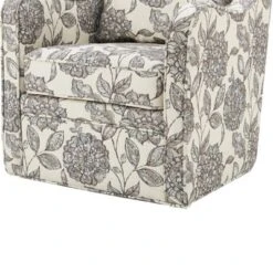 Mitchell Wide Seat Swivel Armchair - Madison Park -Baxton Studio Shop GUEST b14519e8 4145 49c4 bd0c 31732b94f81a