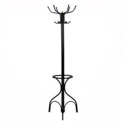 Costway Metal Coat Hat Rack Organizer Clothes Hanger Hooks Tree Stand Umbrella Holder -Baxton Studio Shop GUEST b172a886 9304 446b ad96 4b08500869b6