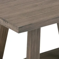 48" Stewart Solid Wood Entryway Bench Driftwood - WyndenHall -Baxton Studio Shop GUEST b1b82201 95fe 43df 8c8c 0b77bf431d72