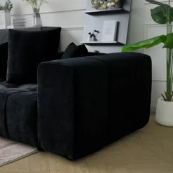 WJShome 119" Cloud Couch Modular Sectional Sofa With Ottoman,Linen Deep Seat With Pillows Convertible Sofafor Living Room, Bedroom And Apartment, 24 WJShome 119" Cloud Couch Modular Sectional Sofa With Ottoman,Linen Deep Seat With Pillows Convertible Sofafor Living Room, Bedroom And Apartment, -Baxton Studio Shop GUEST b1de8510 08de 4135 9753 14a289079cf6