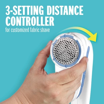 Conair Fabric Shaver - White: Portable Lint & Sweater Shaver, Battery Operated 6 Conair Fabric Shaver - White: Portable Lint & Sweater Shaver, Battery Operated - Image 6