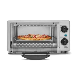 KitchenSmith By Bella Toaster Oven - Stainless Steel: Countertop Small Toaster, 4-Slice, Adjustable Browning, Auto Shut-Off -Baxton Studio Shop GUEST b2daeaa9 5887 40be 959b ab3a97b0a492
