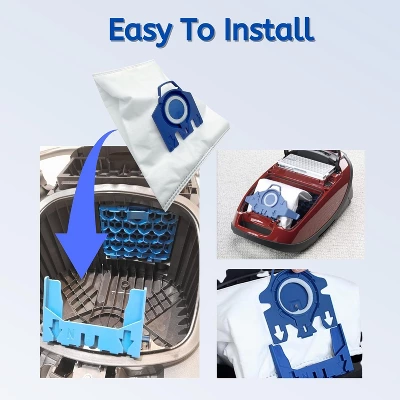 Nispira 3D Airclean GN Vacuum Cleaner Bags For Miele Classic C1 Complete C3 C2 C1 S600 S800 S5 S2 S8 Series S227 S240 S270 S400 10123210. 18 Packs 3 Nispira 3D Airclean GN Vacuum Cleaner Bags For Miele Classic C1 Complete C3 C2 C1 S600 S800 S5 S2 S8 Series S227 S240 S270 S400 10123210. 18 Packs - Image 3