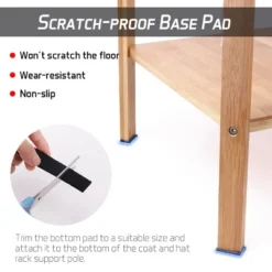 Artloge 3 Tier Free Standing Garment Organizer Natural Bamboo Coat Rack Corner Tall Garment Rack With 8 Hooks For Bedroom Living Room Entryway 12 Artloge 3 Tier Free Standing Garment Organizer Natural Bamboo Coat Rack Corner Tall Garment Rack With 8 Hooks For Bedroom Living Room Entryway -Baxton Studio Shop GUEST b3034bb2 958f 448c a93c 7a49afa5ee26