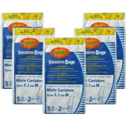 EnviroCare Replacement Anti-Allergen Vacuum Cleaner Dust Bags Made To Fit Miele F,J,M Canisters 25 Pack With 10 Filters 9 EnviroCare Replacement Anti-Allergen Vacuum Cleaner Dust Bags Made To Fit Miele F,J,M Canisters 25 Pack With 10 Filters -Baxton Studio Shop GUEST b32ef7f1 4579 4a62 8c4a 56c6fc2a3a58