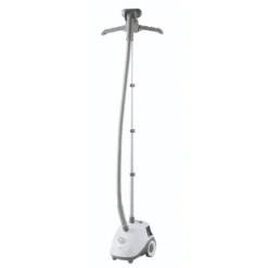 SALAV Garment Steamer With Stainless Steel Nozzle 4 Steam Settings White: 1500W, 1.5L Tank, 46 Min Steam, Auto Shut-Off