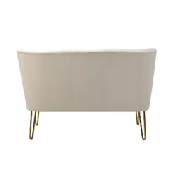 Ainhoa 45" Contemporary Solid And Manufactured Wooden Frame Loveseat | ARTFUL LIVING DESIGN 23 Ainhoa 45" Contemporary Solid And Manufactured Wooden Frame Loveseat | ARTFUL LIVING DESIGN -Baxton Studio Shop GUEST b387f02b b585 4d7e bf94 9a967a46197b