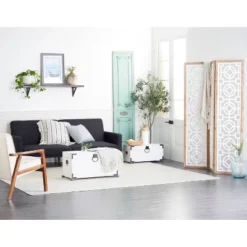 Farmhouse Wood Patterned Room Divider Screen White - Olivia & May 27 Farmhouse Wood Patterned Room Divider Screen White - Olivia & May -Baxton Studio Shop GUEST b4210b98 0037 49b4 be3d fe31ca7be4e1