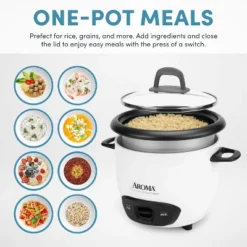 Aroma Housewares 6-Cup (Cooked) (3-Cup UNCOOKED) Restored