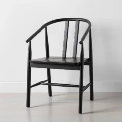 Sculpted Wood Dining Chair - Hearth & Hand™ With Magnolia -Baxton Studio Shop GUEST b43d0010 a1b4 46b5 a70f 80da30d89df2