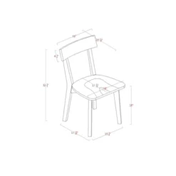 Set Of 2 Bombelli Modern Dining Chair Black - Threshold™ -Baxton Studio Shop GUEST b4d023ff 4934 4313 b7a2 f6a4907943a5