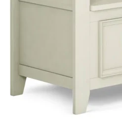 Halifax Entryway Storage Bench Antique White - WyndenHall -Baxton Studio Shop GUEST b4fec616 11c9 42cb aef6 904a8b8ad6ce