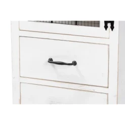 Faron Finished Wood 2 Drawer Storage Cabinet White/Oak Brown - Baxton Studio -Baxton Studio Shop GUEST b573f9d3 751e 475c 86cb c278a0c89b52