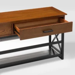 Houston TV Stand For TVs Up To 90" - CorLiving -Baxton Studio Shop GUEST b5c217a0 7e93 46bc 857a 23bc92fcac96