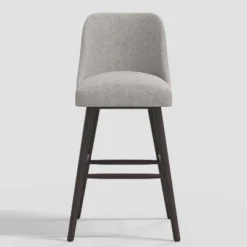 Geller Modern Textured Linen Counter Height Barstool - Threshold™ -Baxton Studio Shop GUEST b5f0c863 9ef6 4dbb a128 1d2e06cf64d8