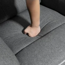 HOMCOM Manual Recliner Armchair With Thick Padded Headrest, Back And Footrest And Adjustable 150 Degree Angle, Gray 9 HOMCOM Manual Recliner Armchair With Thick Padded Headrest, Back And Footrest And Adjustable 150 Degree Angle, Gray -Baxton Studio Shop GUEST b600c101 e7e0 4754 8c1c 030c9d7e4a1a