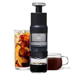 OXO BREW Rapid Brewer Single-Serve Coffee Maker Black: Manual Pour Over, Permanent Screen Filter, Dishwasher-Safe Parts