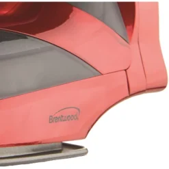 Brentwood 1,200-Watt Nonstick Steam Iron With Retractable Cord -Baxton Studio Shop GUEST b6522583 369e 4b4f 8eb5 e9bf5edbd073