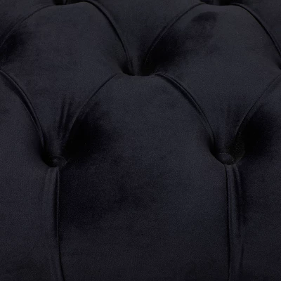 Rectangular Glam Velvet Bench - Olivia & May 4 Rectangular Glam Velvet Bench - Olivia & May - Image 4