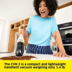 Karcher Kärcher CVH 2 Cordless Hand Vacuum, Bagless, Handheld Vacuum With Crevice Tool