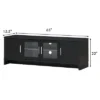 Costway TV Stand Media Entertainment Center For TV's Up To 70'' W/ Storage Cabinet