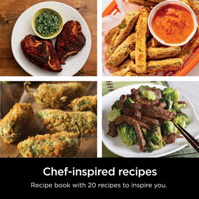 Ninja 4qt Air Fryer - Black AF101: Stainless Steel, 1550W, Digital Control, Dishwasher-Safe, 1-Year Warranty 5 Ninja 4qt Air Fryer - Black AF101: Stainless Steel, 1550W, Digital Control, Dishwasher-Safe, 1-Year Warranty - Image 5