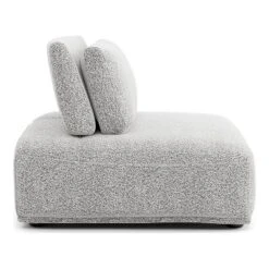 HOMES: Inside + Out 5pc Povoa 159" Modular Curved Sectional Sofa Modern Boucle With Extendable Backrest Light Gray -Baxton Studio Shop GUEST b825dab6 ff2b 47f0 99cb 57b6115d2a2c