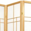 7 Ft. Tall Eudes Shoji Screen - Natural (4 Panels)