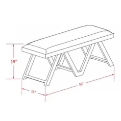 Bonnie Bench - Linon -Baxton Studio Shop GUEST b90c4f5a cede 4ce8 86f2 b75fc4d05027