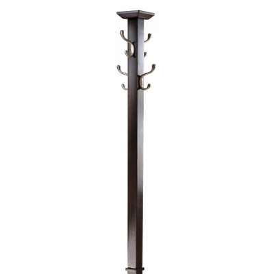 Memphis Coat Tree & Umbrella Rack Walnut Finish - Winsome 3 Memphis Coat Tree & Umbrella Rack Walnut Finish - Winsome - Image 3