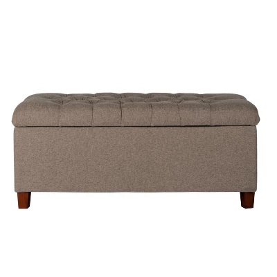 Tufted Storage Bench - HomePop 3 Tufted Storage Bench - HomePop - Image 3