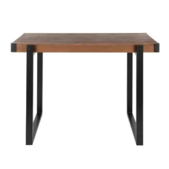 Odessa Industrial Counter Height Dining Table Black/Brown - LumiSource -Baxton Studio Shop GUEST b9ab89c5 f44c 4bab aa69 595c92e7442f