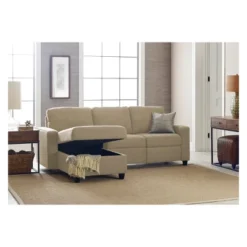 Palisades Reclining Sectional With Left Storage Chaise - Serta -Baxton Studio Shop GUEST b9c4d70d 7eb9 46ac b386 d5147198c105