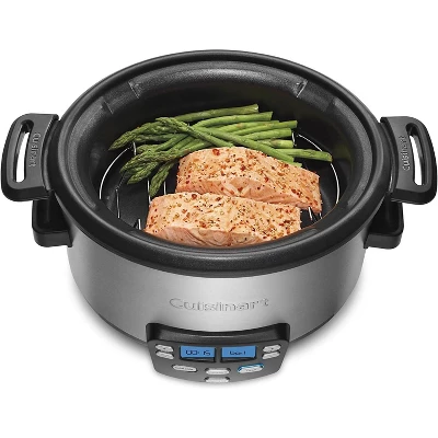 Refurbished: Cuisinart MSC-400FR 3-In-1 Cook Central 4-Quart Multi-Cooker – Manufacturer Refurbished 7 Refurbished: Cuisinart MSC-400FR 3-In-1 Cook Central 4-Quart Multi-Cooker – Manufacturer Refurbished - Image 7