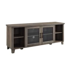 Rustic Transitional 2 Door TV Stand For TVs Up To 65" - Saracina Home -Baxton Studio Shop GUEST ba3d28a8 23b8 4197 926c 541d33af3720
