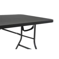 30" Fold-In-Half Blow Molded Folding Table - Room & Joy -Baxton Studio Shop GUEST ba50e008 e817 47c2 b6a2 faf42d8794ea