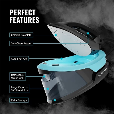 PurSteam Steam Station Max Professional Steam Iron For Clothes With Ceramic Soleplate 5 PurSteam Steam Station Max Professional Steam Iron For Clothes With Ceramic Soleplate - Image 5