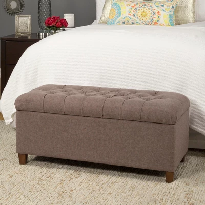 Tufted Storage Bench - HomePop 9 Tufted Storage Bench - HomePop - Image 9