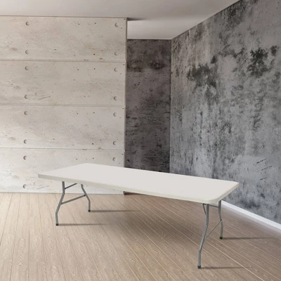 30"x96" Heavy Duty Folding Banquet Table Speckled Gray - Hampden Furnishings 4 30"x96" Heavy Duty Folding Banquet Table Speckled Gray - Hampden Furnishings - Image 4