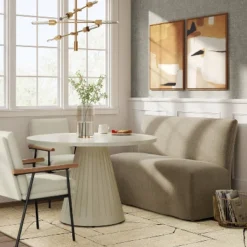 Replacement Slipcover Only For 57" Jean Dining Banquette - Threshold™ -Baxton Studio Shop GUEST bba19fc9 363c 4174 a9cc a8ee4a003193