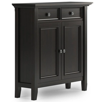 Halifax Entryway Storage Cabinet Hickory Brown - WyndenHall 1 Halifax Entryway Storage Cabinet Hickory Brown - WyndenHall