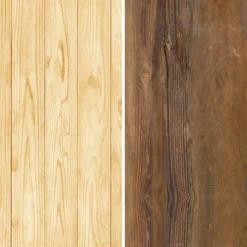 6" Double Sided Wood Grain Canvas Room Divider Brown - Oriental Furniture -Baxton Studio Shop GUEST bc59bd77 055a 4a85 af23 57a2842c350d