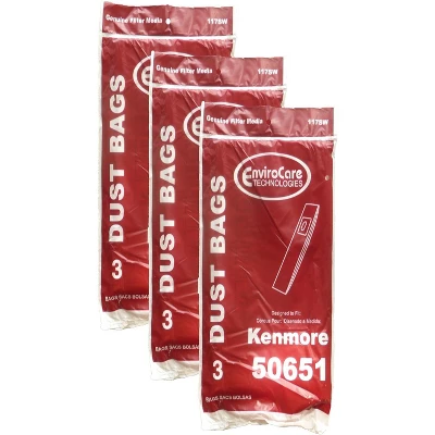 Kenmore Type L 50651 Uprights Vacuum Bags 9 Pack 2 Kenmore Type L 50651 Uprights Vacuum Bags 9 Pack - Image 2