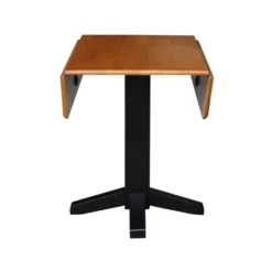 36" Sanders Square Dual Drop Leaf Dining Table - International Concepts -Baxton Studio Shop GUEST bcb4f6cc 3adc 479b b675 58ea48d982b5