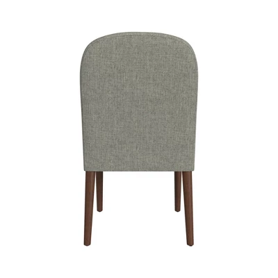 Rounded Back Upholstered Dining Chair - HomePop 3 Rounded Back Upholstered Dining Chair - HomePop - Image 3