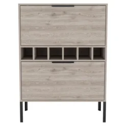 Gulches Wine Cabinet With 6 Cubbies, 2 Door Flexible Cabinets, 4 Legs And 34.3'' Superior Top 22 Gulches Wine Cabinet With 6 Cubbies, 2 Door Flexible Cabinets, 4 Legs And 34.3'' Superior Top -Baxton Studio Shop GUEST bdcef8f7 ae43 465f 8fe5 fff24411bc8f