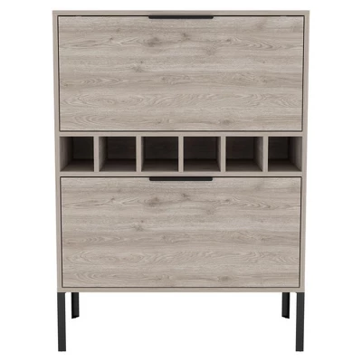 Gulches Wine Cabinet With 6 Cubbies, 2 Door Flexible Cabinets, 4 Legs And 34.3'' Superior Top 10 Gulches Wine Cabinet With 6 Cubbies, 2 Door Flexible Cabinets, 4 Legs And 34.3'' Superior Top - Image 10