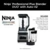 Ninja Professional Plus Blender DUO With Auto-iQ - BN753TGT: 1200W Smoothie Blender, 72oz Pitcher, Ice Crushing, Silver